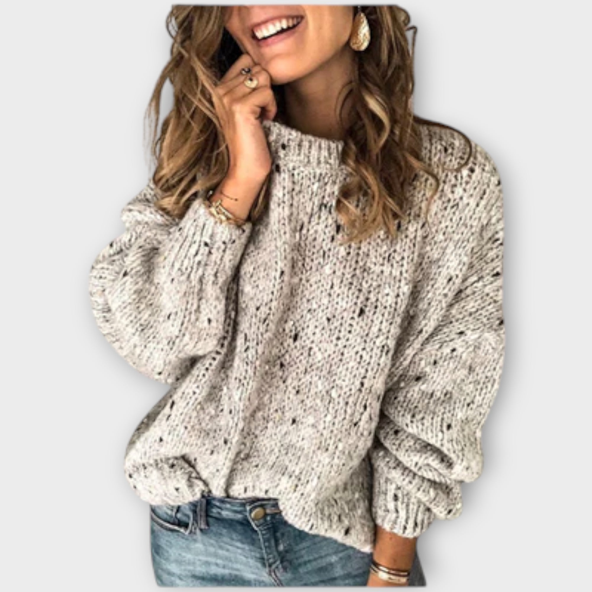 Eileen - Cozy Retro Knit Sweater