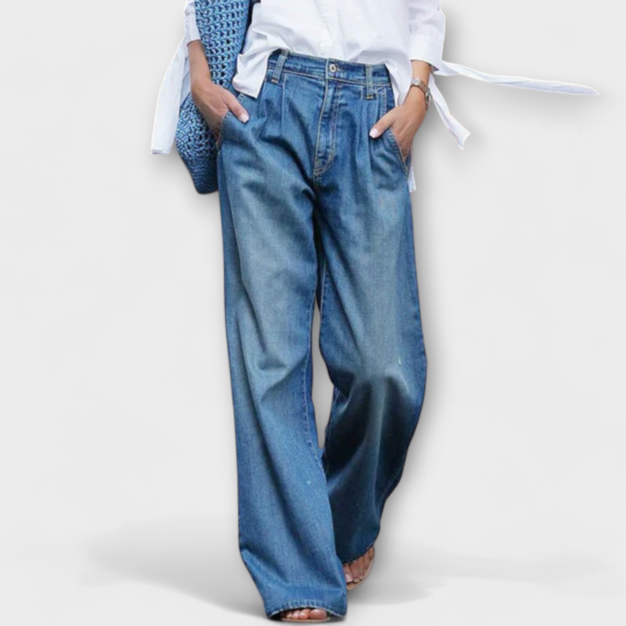 Ava - High-Quality Jeans with Wide Leg